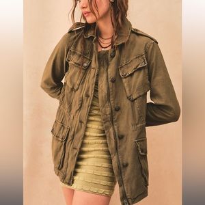 Free people “Not Your Brothers Surplus Jacket” - no longer sold